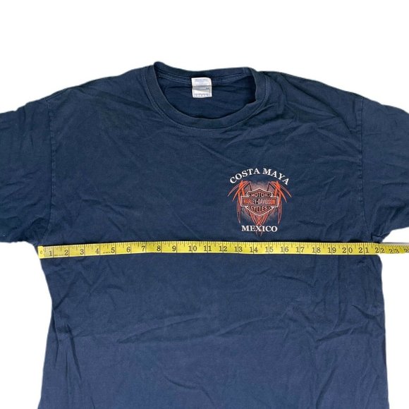Harley Davidson Costa Maya Mexico Shirt - Picture 5 of 6